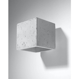 SOLLUX LIGHTING Kinkiet QUAD SL.0487 beton