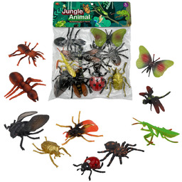 OWADY I PAJĄKI 10 SZTUK