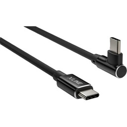 XLINE Kabel USB-C - USB-C kątowy 60W 1m