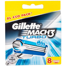 Gillette Mach3 Turbo, Náhradné ostrie 8ks
