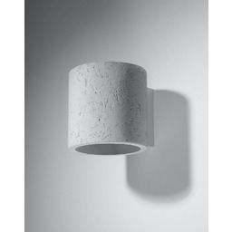 SOLLUX LIGHTING Kinkiet ORBIS SL.0486 beton