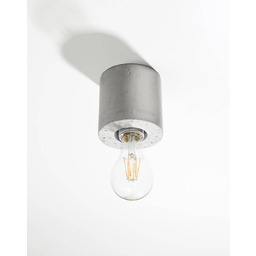 SOLLUX LIGHTING Lampa sufitowa SALGADO SL.0678 beton