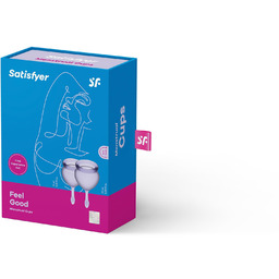 Tampony - Satisfyer Feel good Menstrual Cup (Lila)