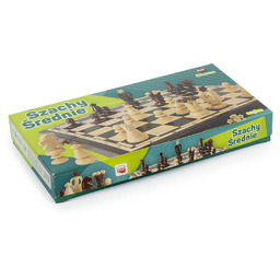 Szachy średnie Magiera 31 cm