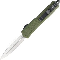 Nóż automatyczny Dulotec OTF OD Green Aluminium, Satin