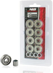 ŁOŻYSKA (8 szt.) ABEC-7 CHROME NILS EXTREME