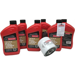 Oryginalny filtr oraz olej silnikowy Motorcraft 5W20 Full