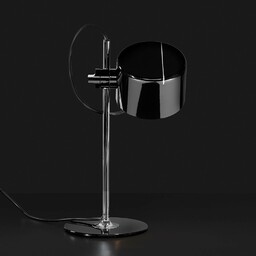 Lampa stołowa LED Oluce Mini Coupè, czarna