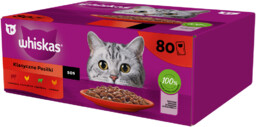 WHISKAS Adult saszetki 80 x 85 g Klasyczne