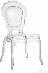 Krzesło transparentne QUEEN