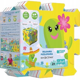 Układanka Dla Maluszka Edukacyjne Puzzle Puzzlopianka Kaktusiaki Śpiewaki