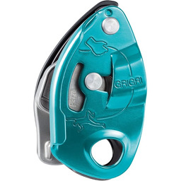 Petzl Uniseks Grigri PET_10076 Przyrząd Asekuracyjny, Niebieski, rozmiar