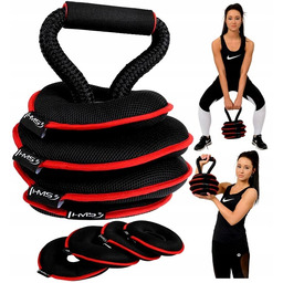 Kettlebell Regulowany Miękki Odważnik Kula Do Ćwiczeń Kettle