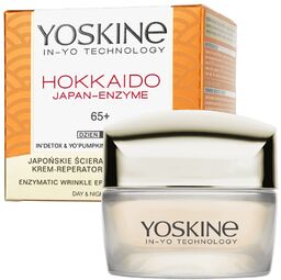 Yoskine Hokkaido Japan-Enzyme 65+, krem-reparator enzymatyczny, 50 ml