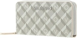 VALENTINO Dzielnica VPS7NV155 Zip Around Wallet; Kolor: Ecru/Multi,