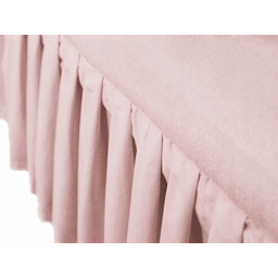 Falbanka do łóżeczka maskuje i dekoruje