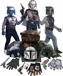 Rubie''s Klatka piersiowa Star Wars, kostium Boba Fett,