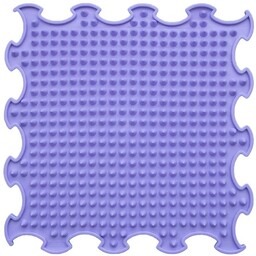 mata sensoryczna Kolce 30x30cm fioletowy twardy