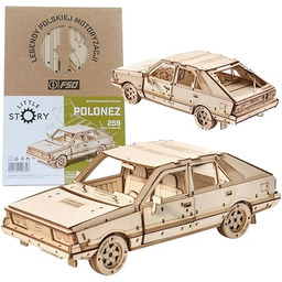 Little Story Drewniane Puzzle Model 3D Polonez 1500