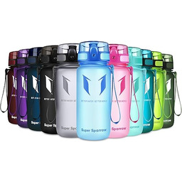 Sportowa butelka wody Super Sparrow -12oz - Plastik