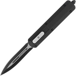 Nóż automatyczny Dulotec OTF Black Aluminium, Black/Satin 3Cr13MoV