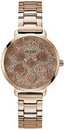 Zegarek Damski Guess GW0670L4 różowe złoto