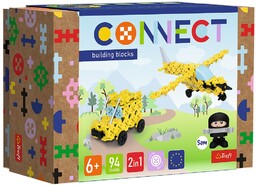 61969 Klocki Connect -Awionetka / Jeep