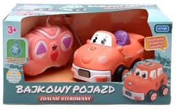 Bajkowy pojazd zdalnie sterowany różowy - Artyk