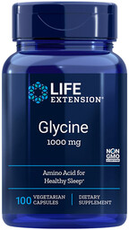 LIFE EXTENSION Glycine 1000mg 100vegcaps