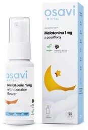 OSAVI Vital Melatonina z passiflorą 1 mg spray
