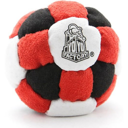YoYo Factory Footbag czerwony/czarny (od początkujących do profesjonalistów)