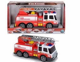 Dickie Toys, Straż Pożarna 37cm Światło Dźwięki