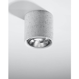 SOLLUX LIGHTING Lampa sufitowa CULLO 140 SL.0645 beton