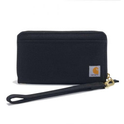 Portfel Carhartt Nylon Duck Lay-Flat Clutch Wallet BLACK