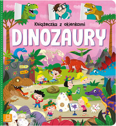 Aksjomat Dinozaury, książeczka z okienkami