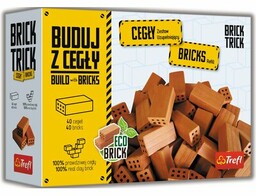 TREFL Klocki konstrukcyjne Brick Trick Cegły pełne Zestaw