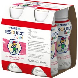 Resource Junior truskawka - 4 x 200 ml