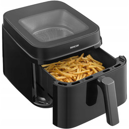 Frytkownica Beztłuszczowa Air Fryer 6,5L 1700W Duża Okienko