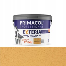 Exteria 4,5l brzoskwiniowa farba Strukturalna