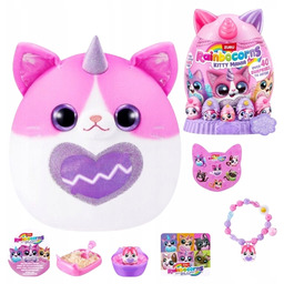 Zestaw Rainbocorns Kitty Mania Pluszowa Maskotka 40 Niespodzianek