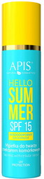 APIS Hello Summer Spf 15, Mgiełka do twarzy