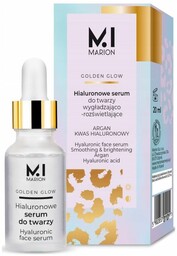 Golden Glow hialuronowe serum do twarzy wygładzająco-rozświetlające 20ml