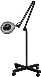 Lampa lupa S4 + statyw czarna