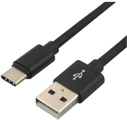Kabel przewód pleciony USB - USB-C / Typ-C