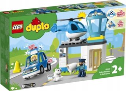 Lego Duplo Posterunek Policji I Helikopter 10959