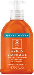 Barwa Siarkowa, siarkowe mydło w płynie, 300 ml