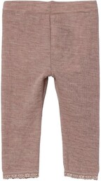 ONLY Baby - dziewczęce Nbfwang Wool Ne.legging Solid