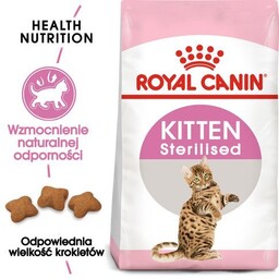 Karma sucha dla kociąt ROYAL CANIN Kitten Sterilised,