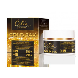 Celia Gold 24K Luksusowy Krem przeciwzmarszczkowy 50+ -