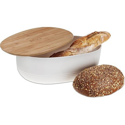 kela Chlebak Namur, tworzywo sztuczne PS, biały, zdejmowana